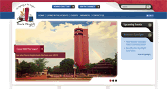 Desktop Screenshot of peoriaheightschamber.com